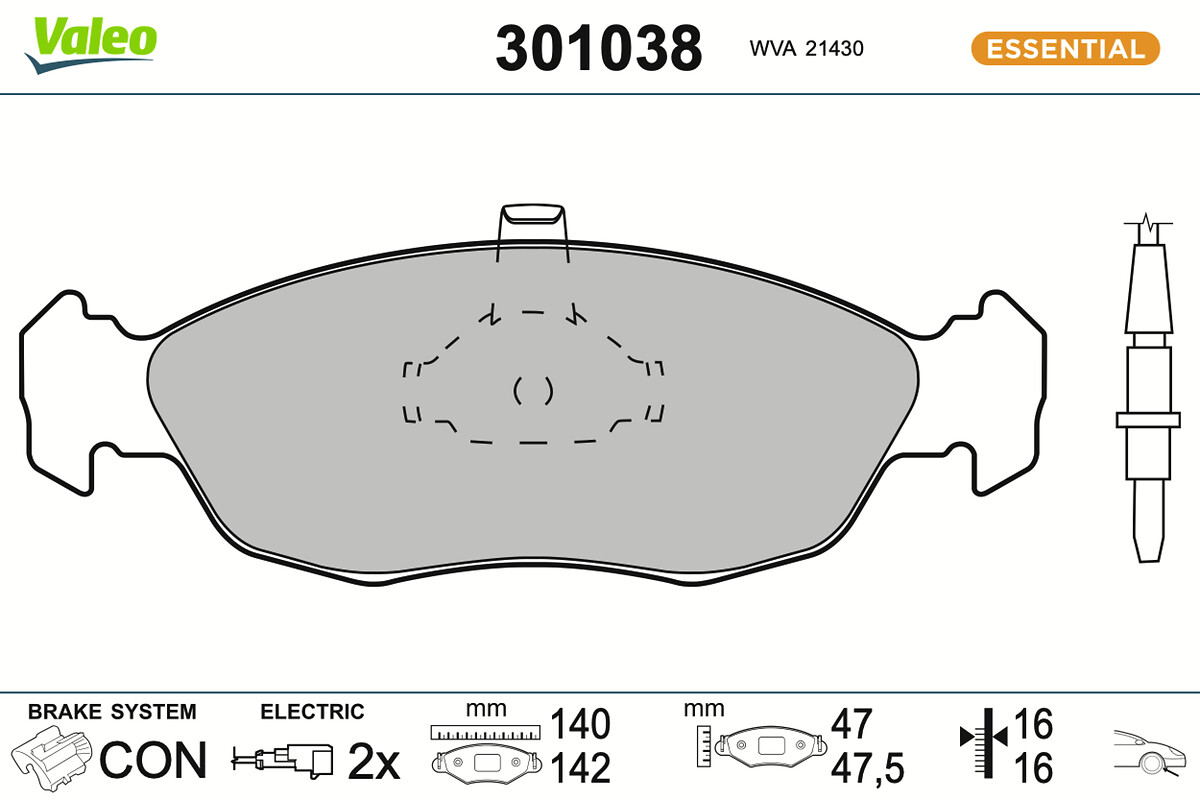 BRAKE-PADS-PEUG-206